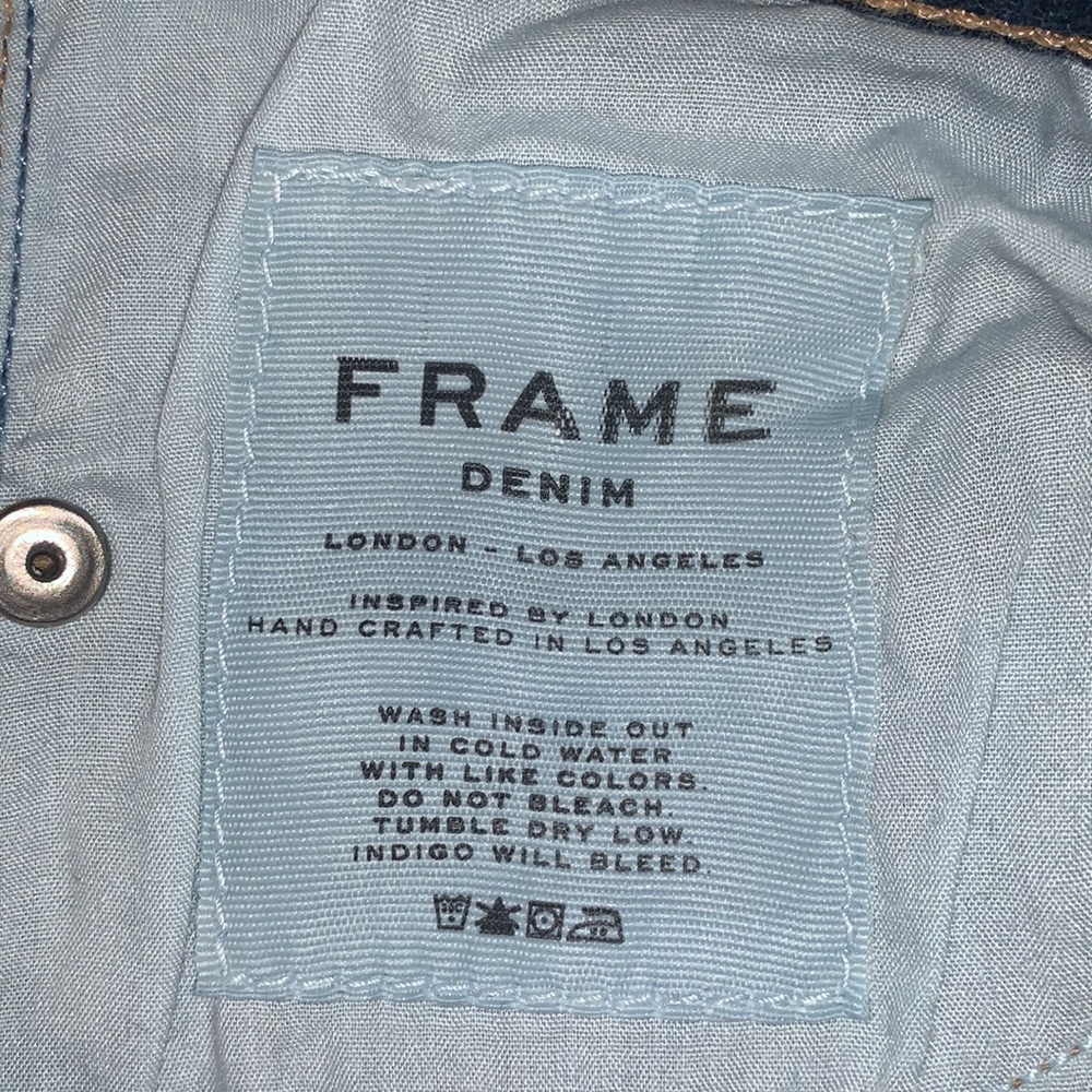 FRAME  Denim Jeans Frame Jeans Le Skinny De Jeanne - Picture 11 of 12
